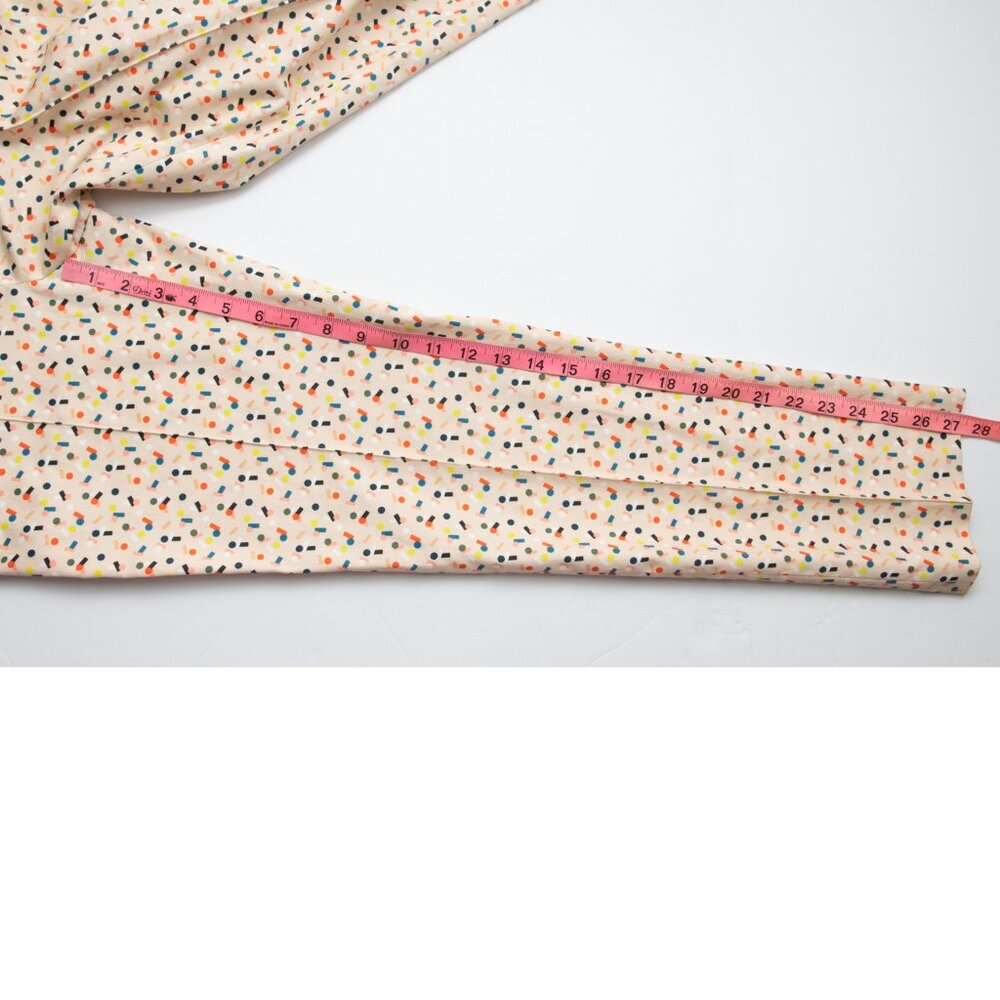 Akris Punto Pants Straight Leg Colorful Patterned Trousers Multicolor Size 4 - Picture 7 of 7